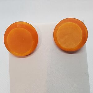 Vintage Orange Earrings 